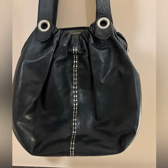 Calleen Cordero Los Angeles black leather shoulder bag - Picture 11 of 12